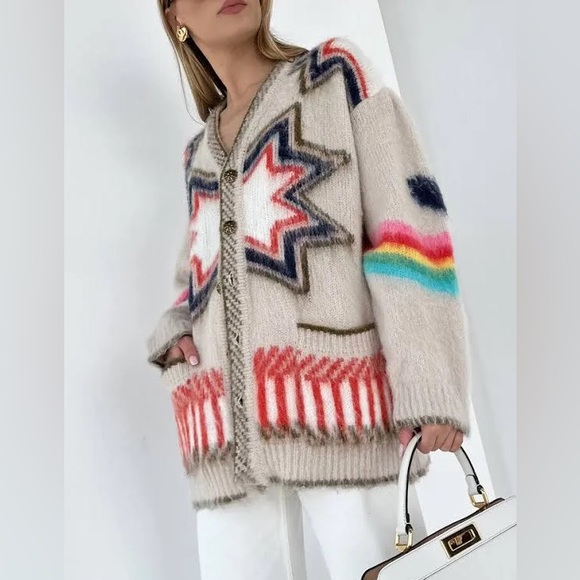 Commense Caesar's Palace Cardigan - Picture 5 of 5